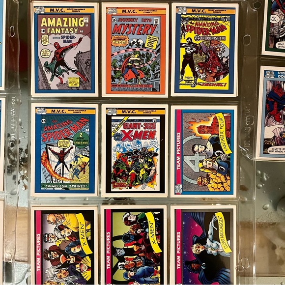 1990 Marvel Universe Comic Trading Cards - Picture 13 of 14